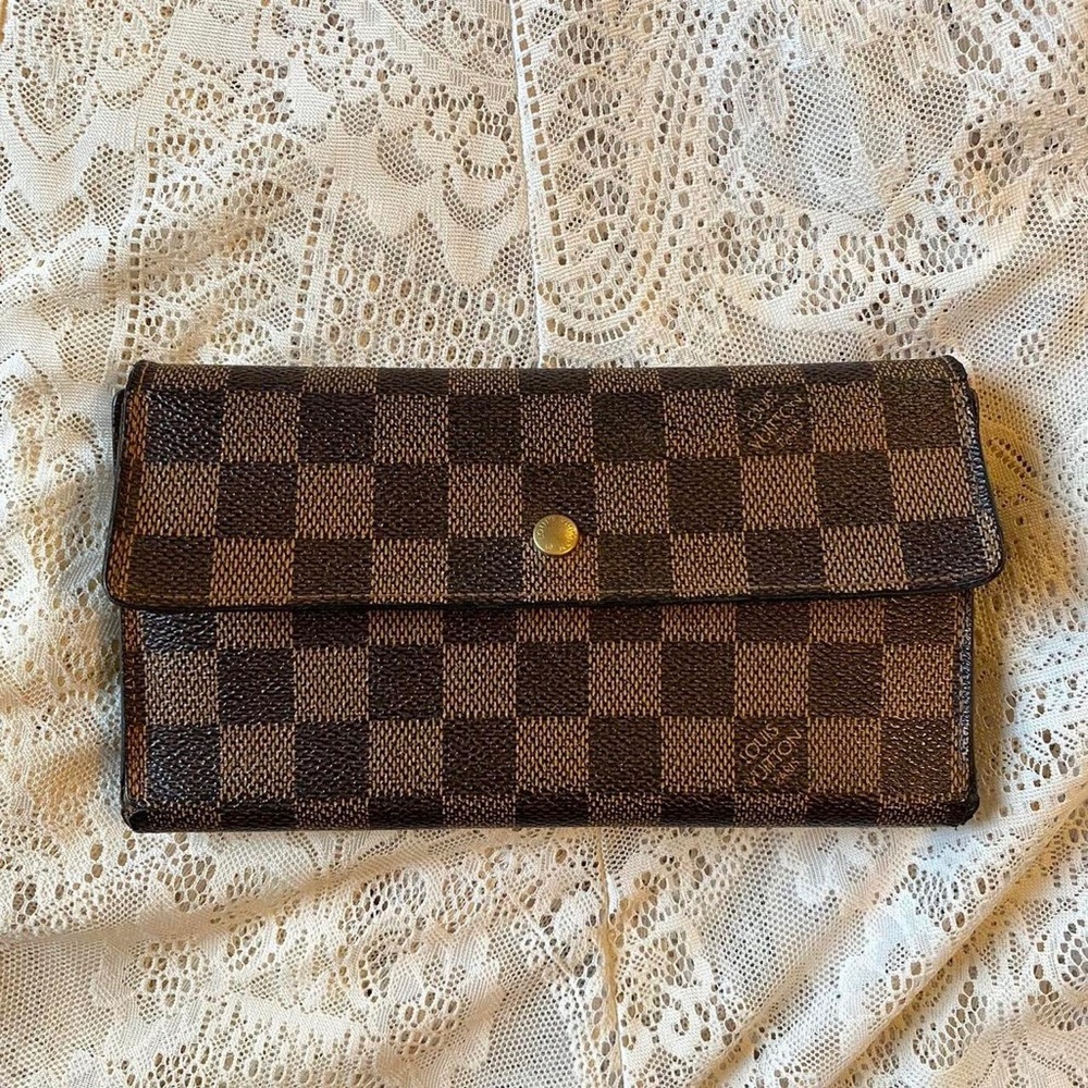 Louis Vuitton Porte Tresor International Wallet Damier Ebene